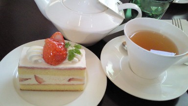 シェラトンホテル広島の苺のショートケーキ.jpg