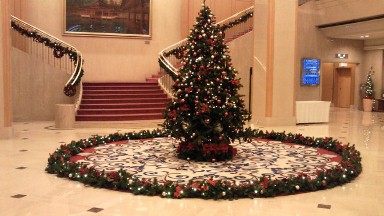 リーガロイヤルホテル広島のクリスマスツリー.jpg
